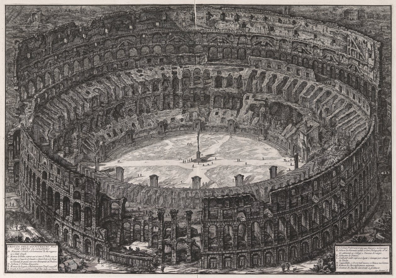 Veduta dell - Giovanni Battista Piranesi