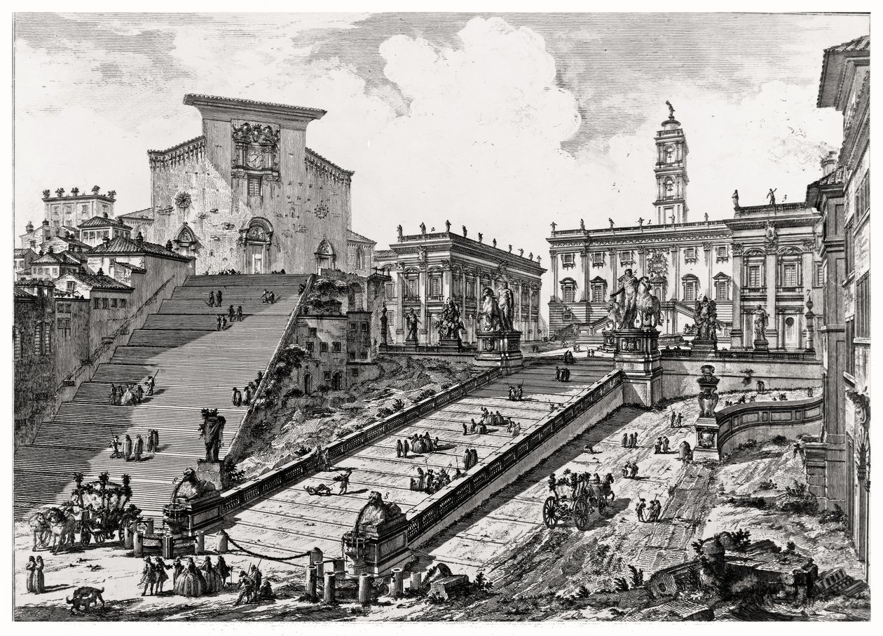 Vue de la colline du Capitole, de la série 