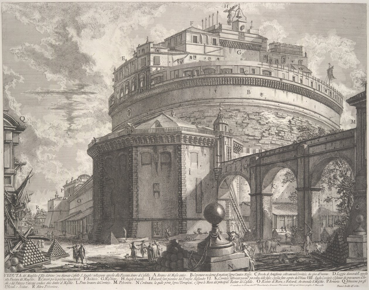 Vue du mausolée de l