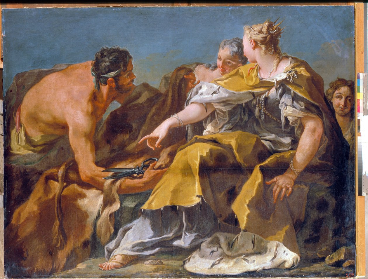Didon construisant Carthage - Giovanni Battista Pittoni