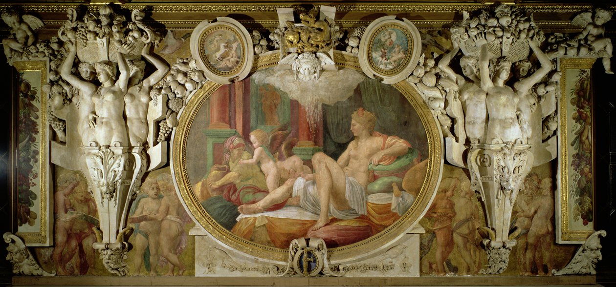 Danaé, (détail) - Giovanni Battista Rosso Fiorentino