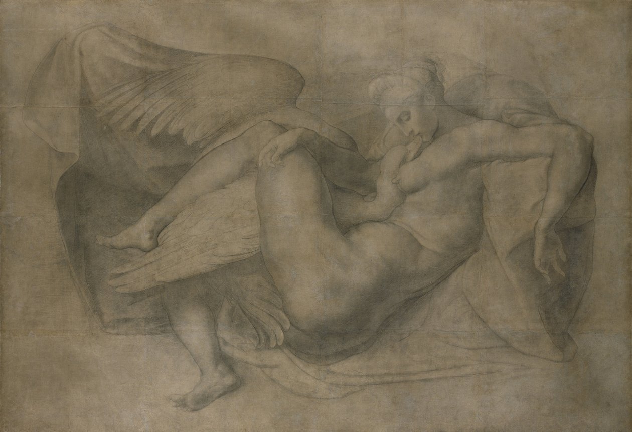Léda et le cygne - Giovanni Battista Rosso Fiorentino