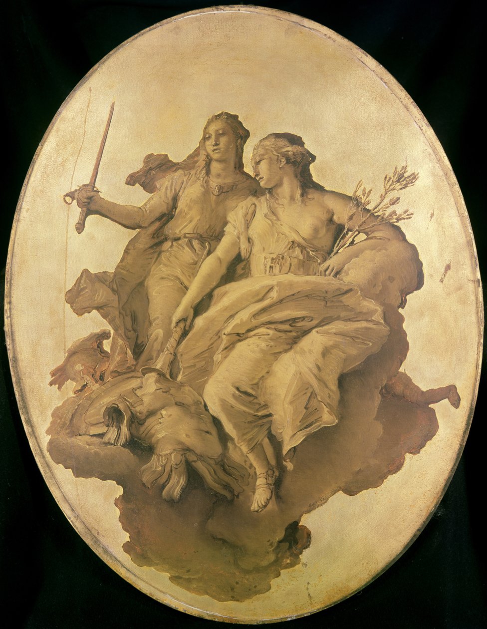 Allégorie de la paix et de la justice - Giovanni Battista Tiepolo