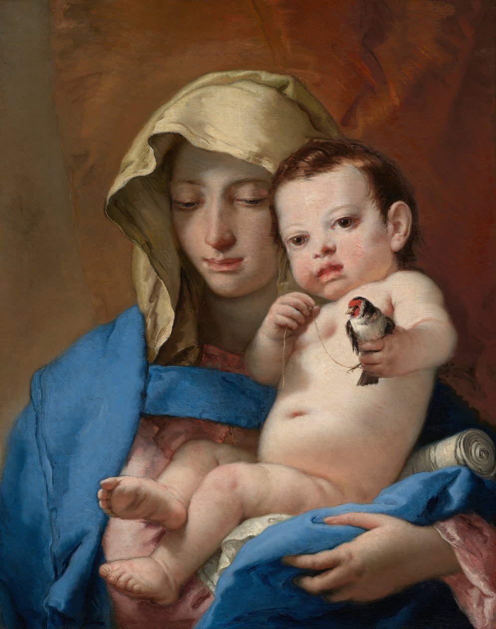 La Vierge au chardonneret - Giovanni Battista Tiepolo