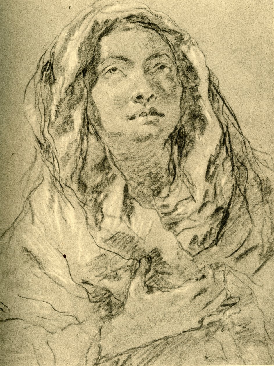 Mater Dolorosa, milieu XVIIIe siècle, 1928 - Giovanni Battista Tiepolo