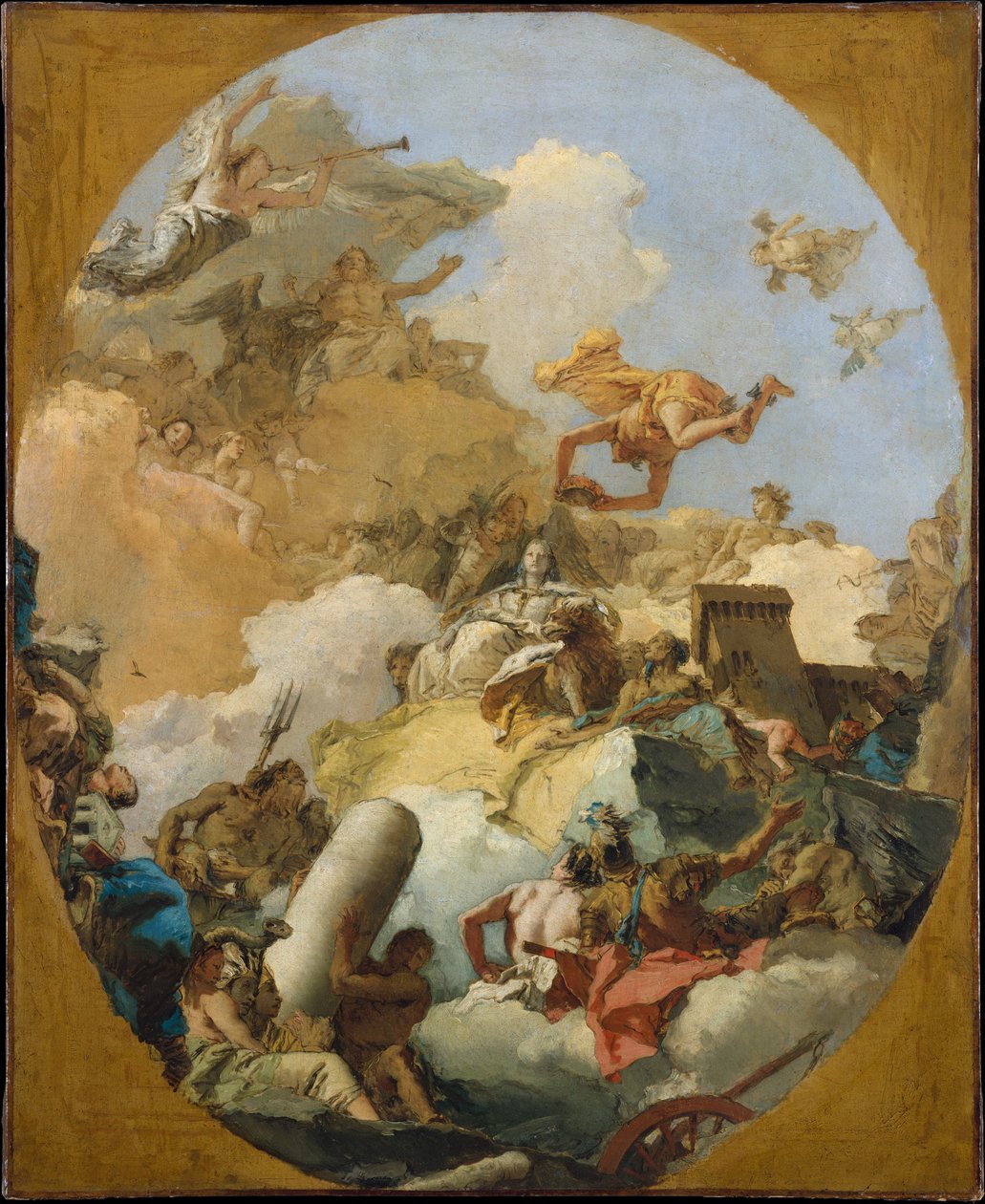 Die Apotheose der spanischen Monarchie - Giovanni Battista Tiepolo