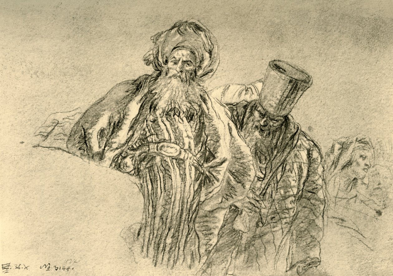 Deux marchands orientaux - Giovanni-Battista Tiepolo