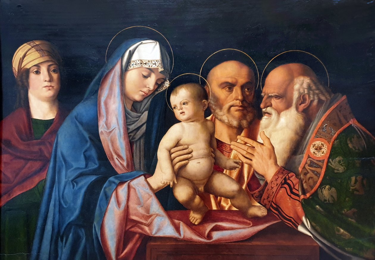 Allemand : Darbringung Christi im Tempel Présentation du Christ dans le temple - Giovanni Bellini