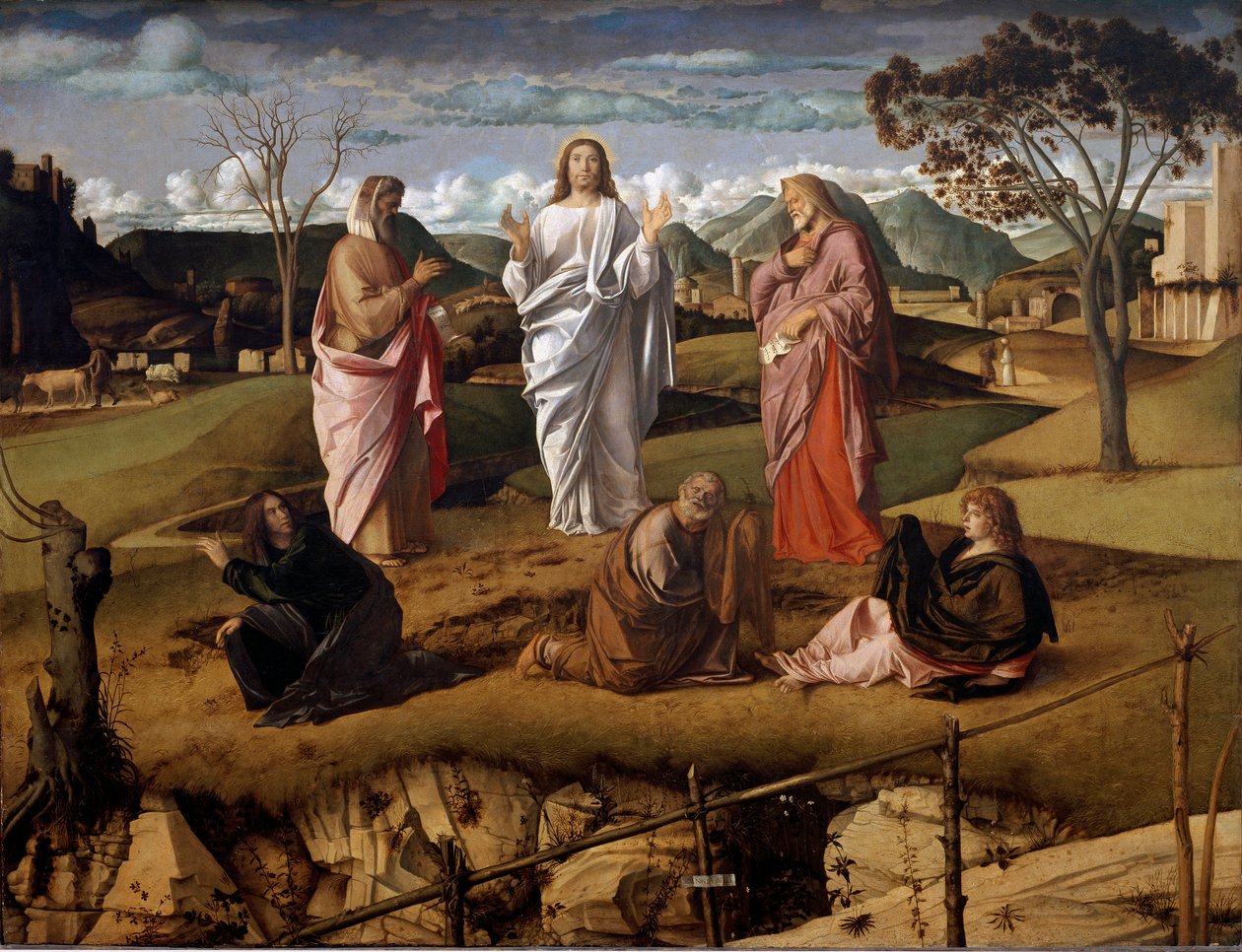 La transfiguration du Christ - Giovanni Bellini