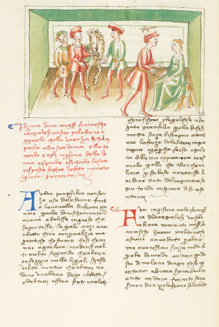Décaméron, Le moyen de parvenir ; Zima parlant à l