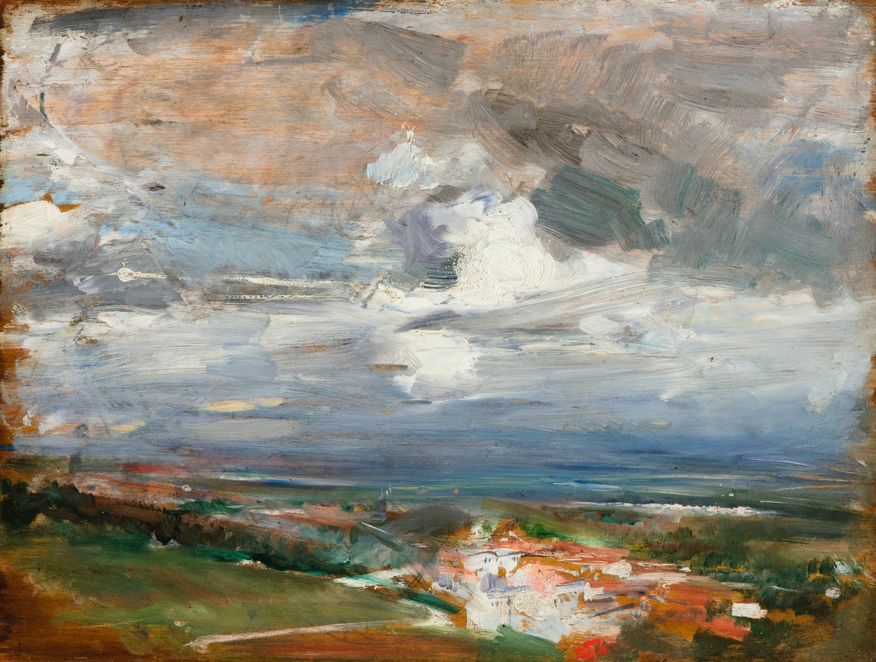 Boldini - PAYSAGE ROSE - Giovanni Boldini