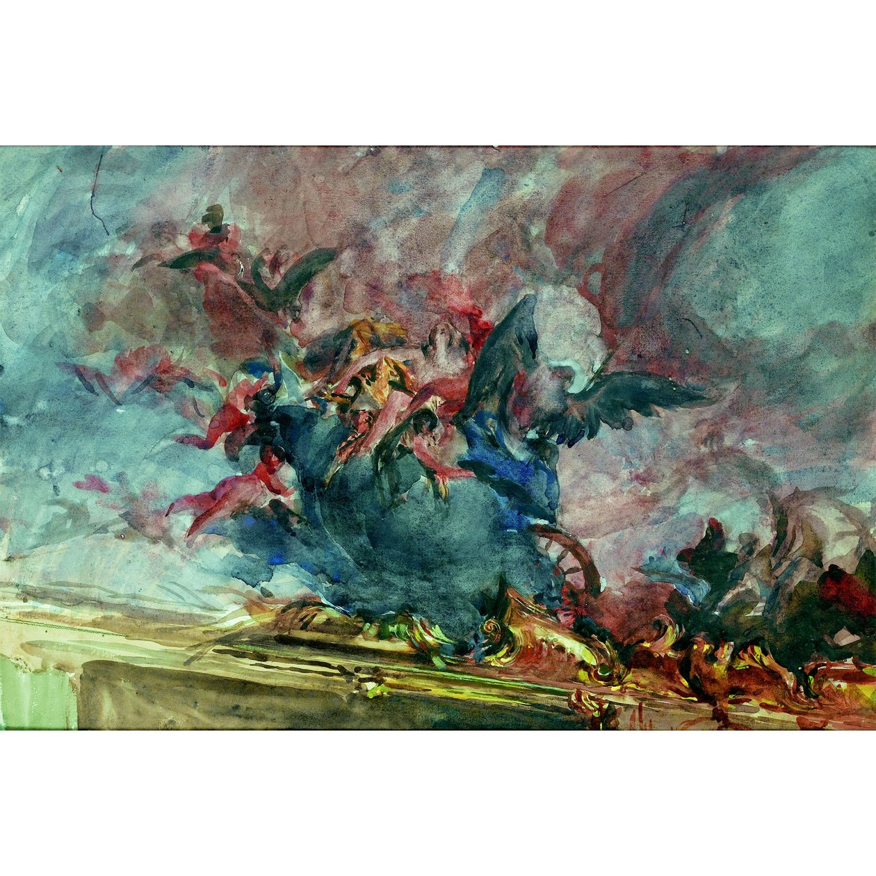 Boldini - PROJET DE DÉCORATION, PARTIE D