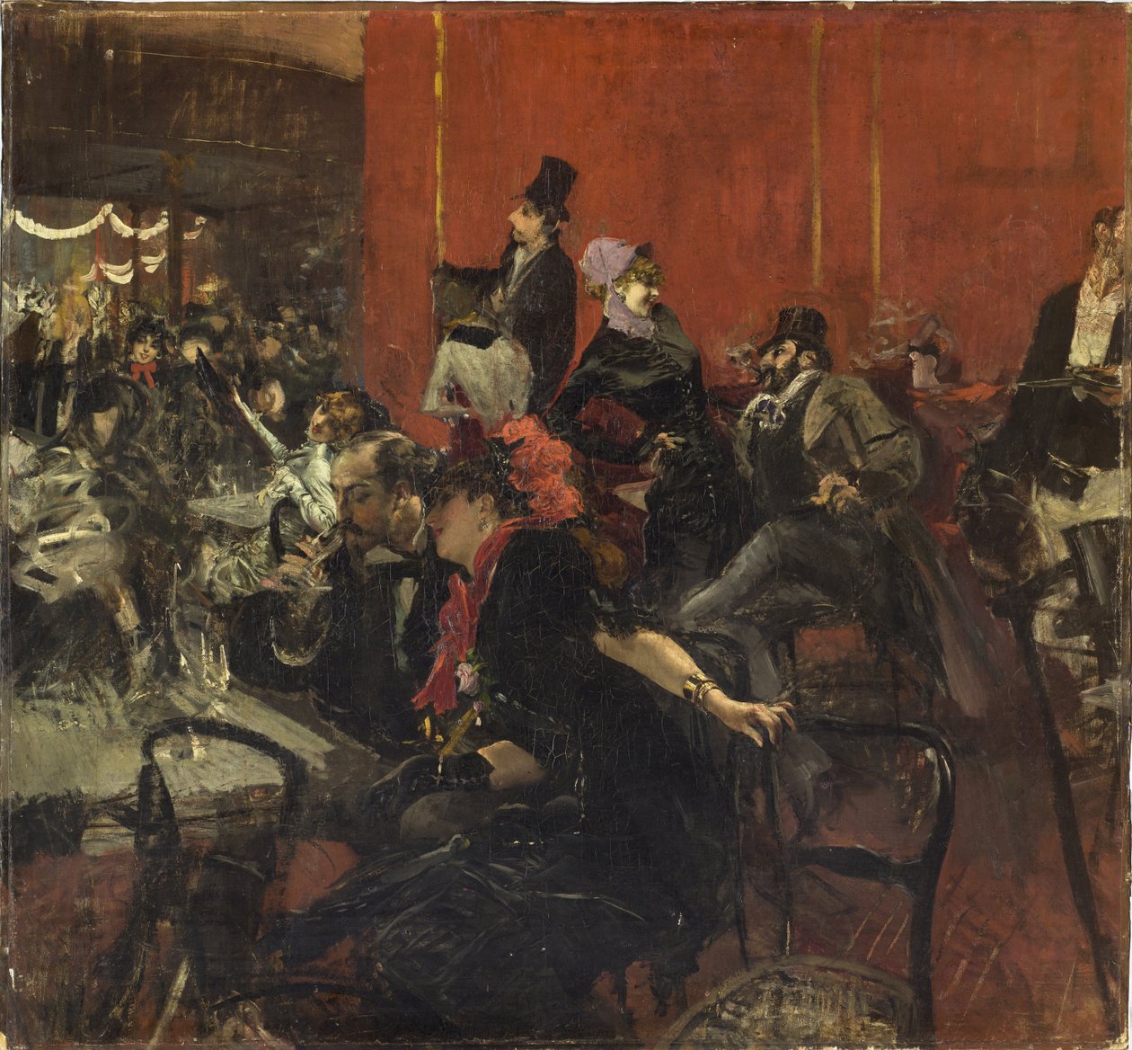 Scène de fête - Giovanni Boldini