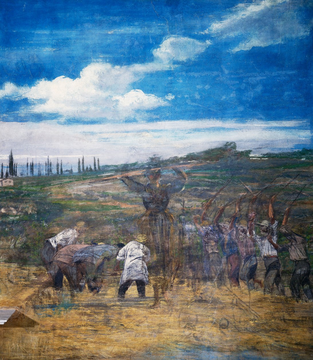 Battage du grain - Giovanni Boldini