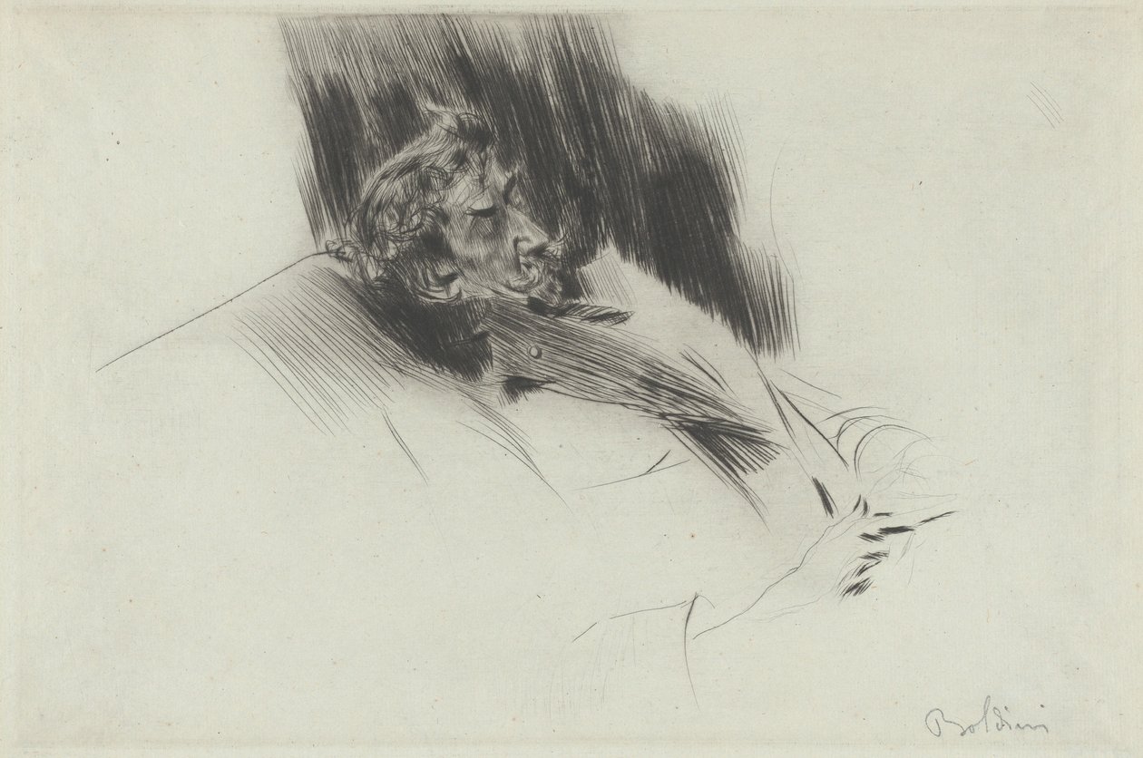 Whistler endormi - Giovanni Boldini