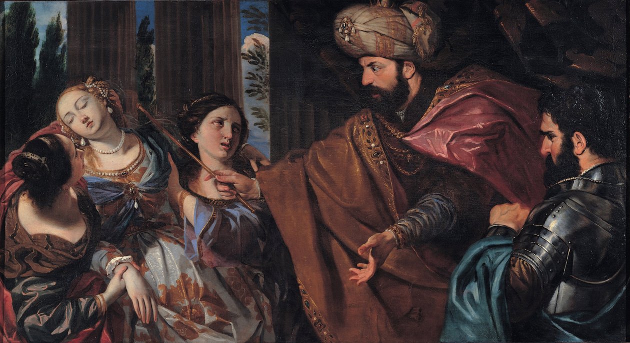 Esther devant Assuérus, entre 1660 et 1670 - Giovanni Bonatti