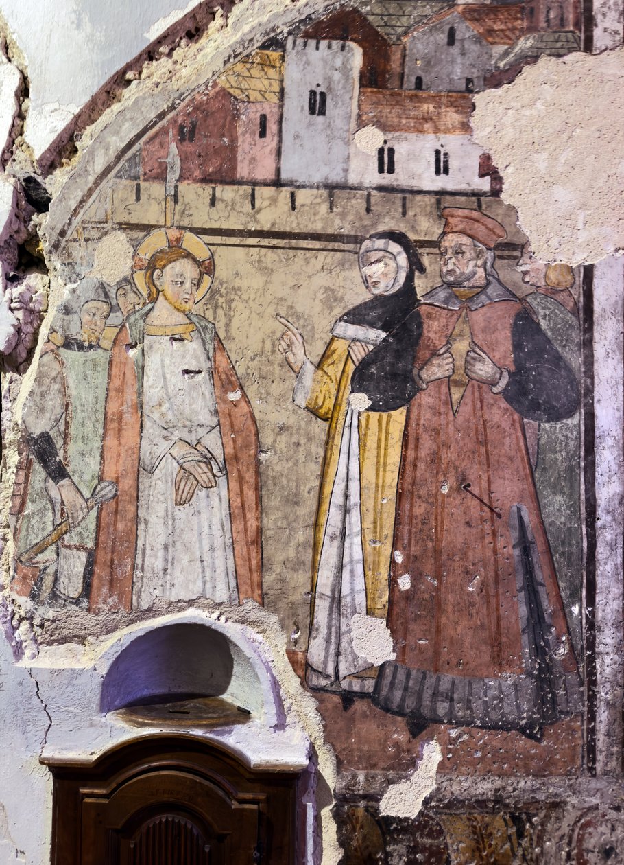 Oratoire de la chapelle des Pénitents blancs, Tende, 2024 (photo) - Giovanni Canavesio