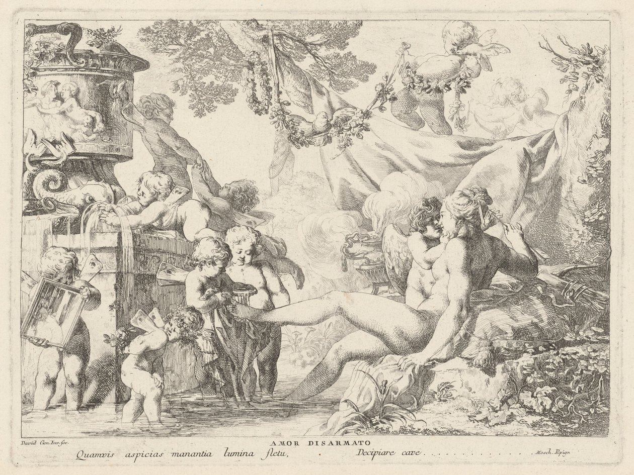Cupidon désarmé - Giovanni David