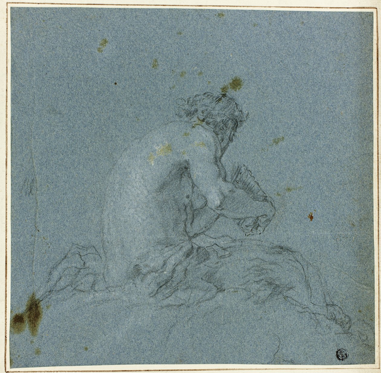Un satyre jouant de sa flûte - Giovanni Domenico Tiepolo