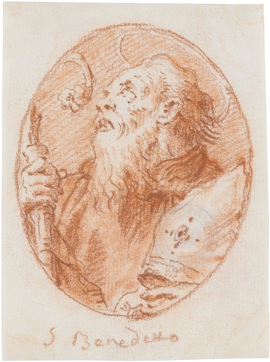 Der heilige Benedikt - Giovanni Domenico Tiepolo