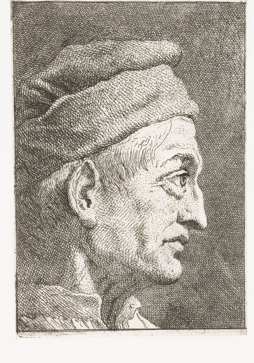 Un homme avec un bonnet - Giovanni Domenico Tiepolo