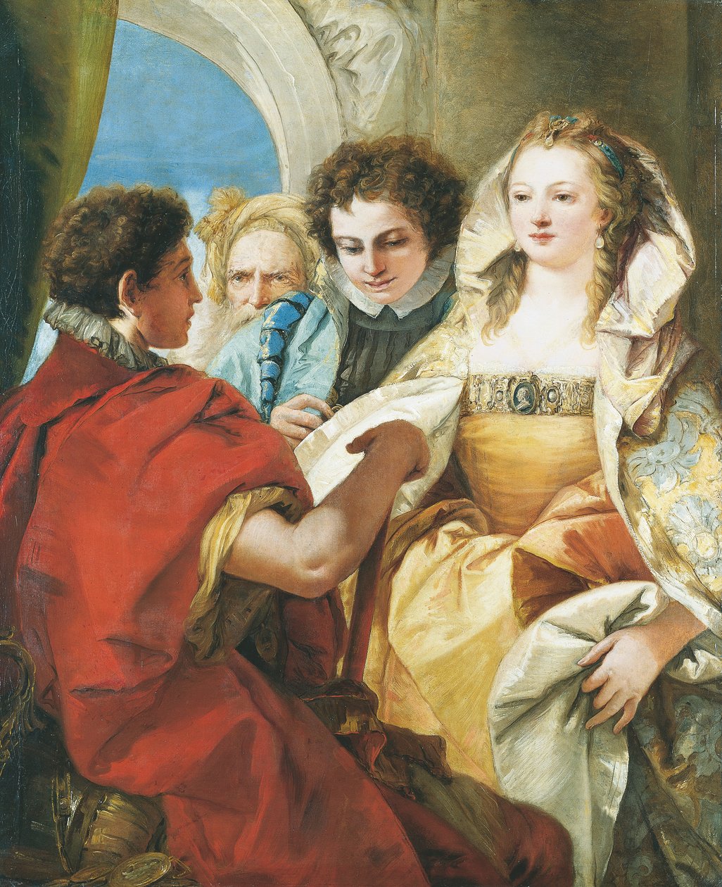 La retenue de Scipion - Giovanni Domenico Tiepolo