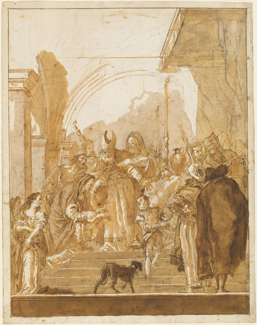 La Présentation au Temple - Giovanni Domenico Tiepolo