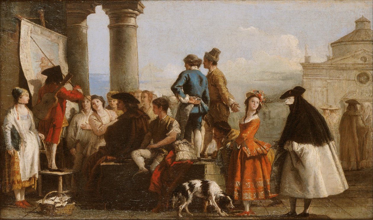 Le conteur - Giovanni Domenico Tiepolo