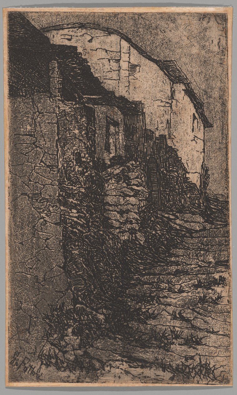 Bauco, près de Rome - Giovanni Fattori
