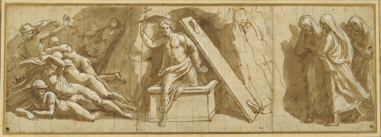La Résurrection - Giovanni Francesco (c.1488 1528) Penni