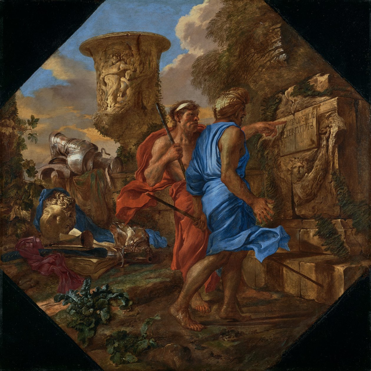 Bergers arcadiens, vers 1655 (Huile sur toile) - Giovanni Francesco Castiglione