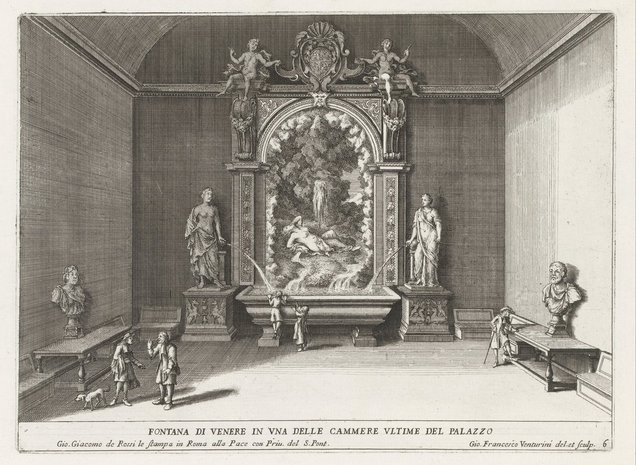 Fontaine de Vénus à la Villa d