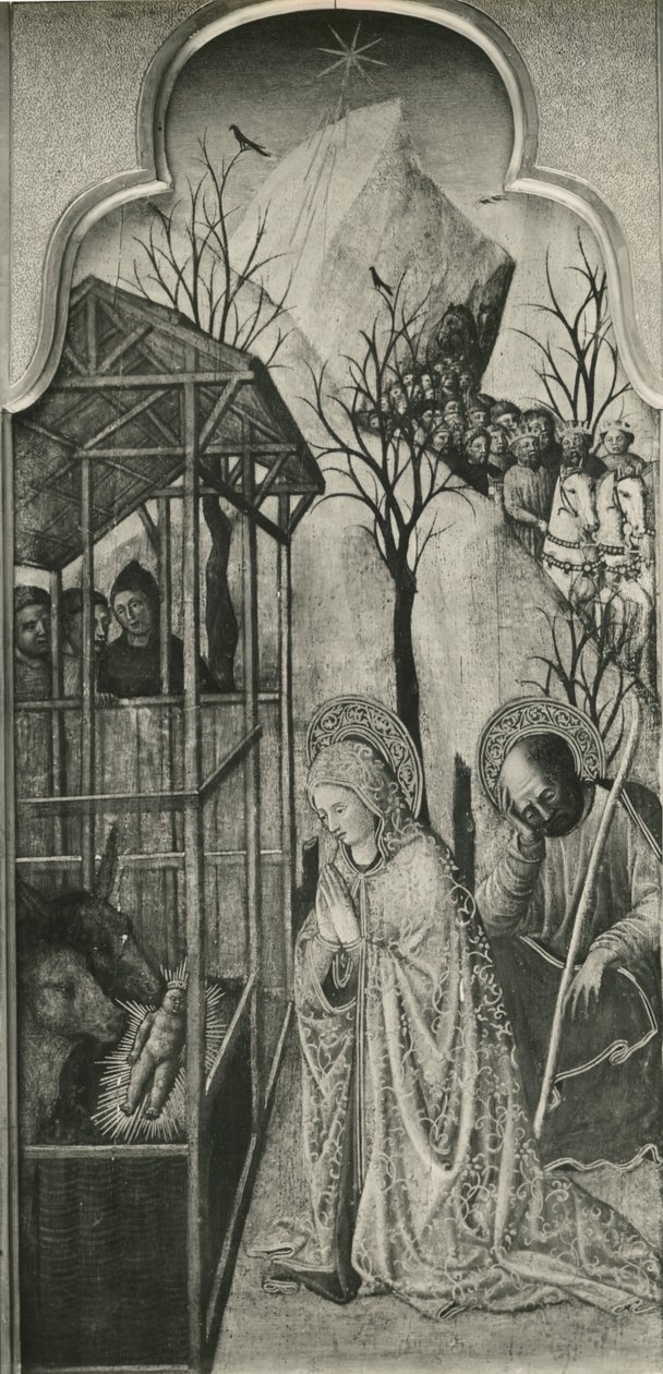 Cycle de la Vie de la Vierge, Nativité, c.1445 - Giovanni Francesco da Rimini