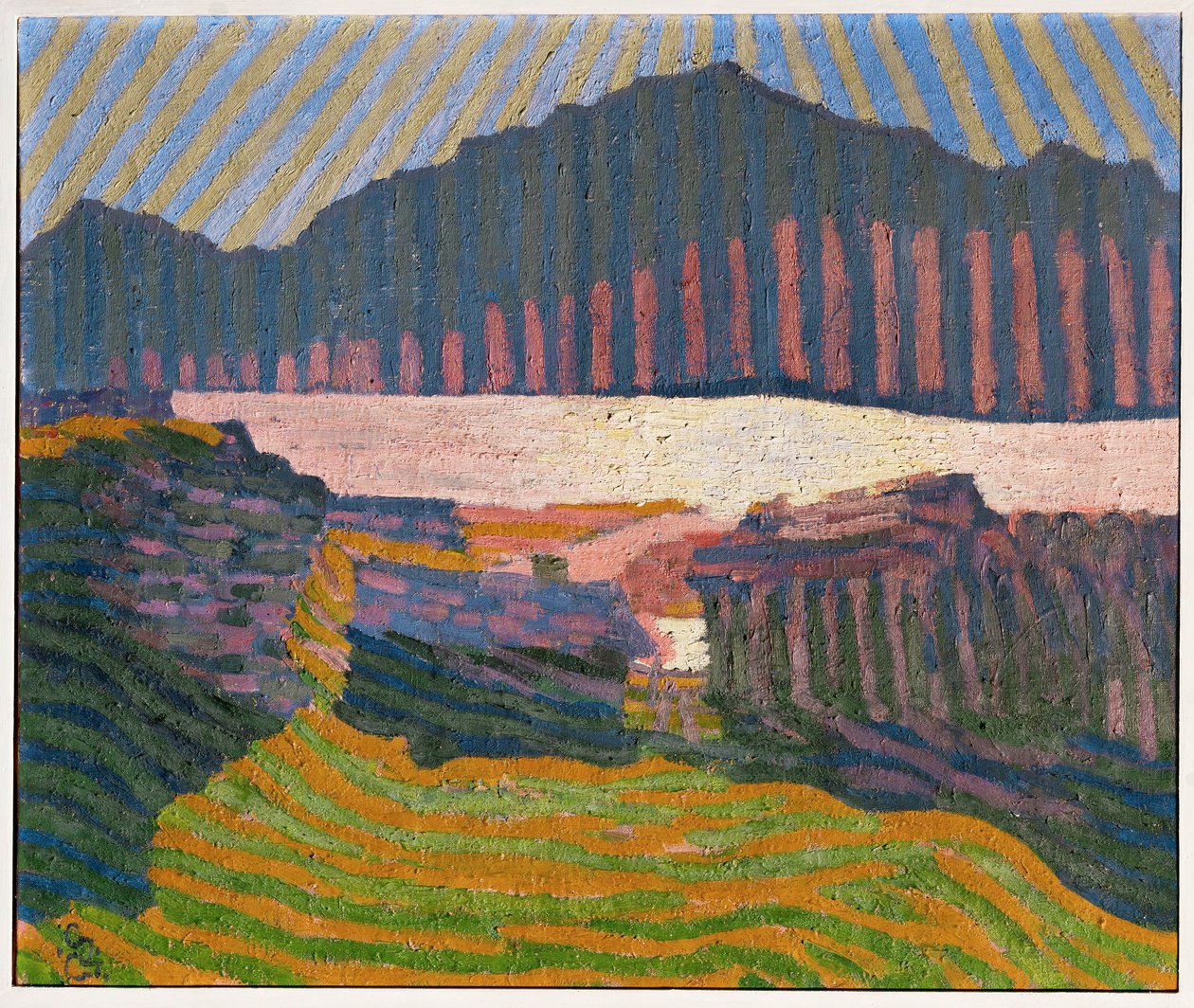 Vue de Capolago - Giovanni Giacometti