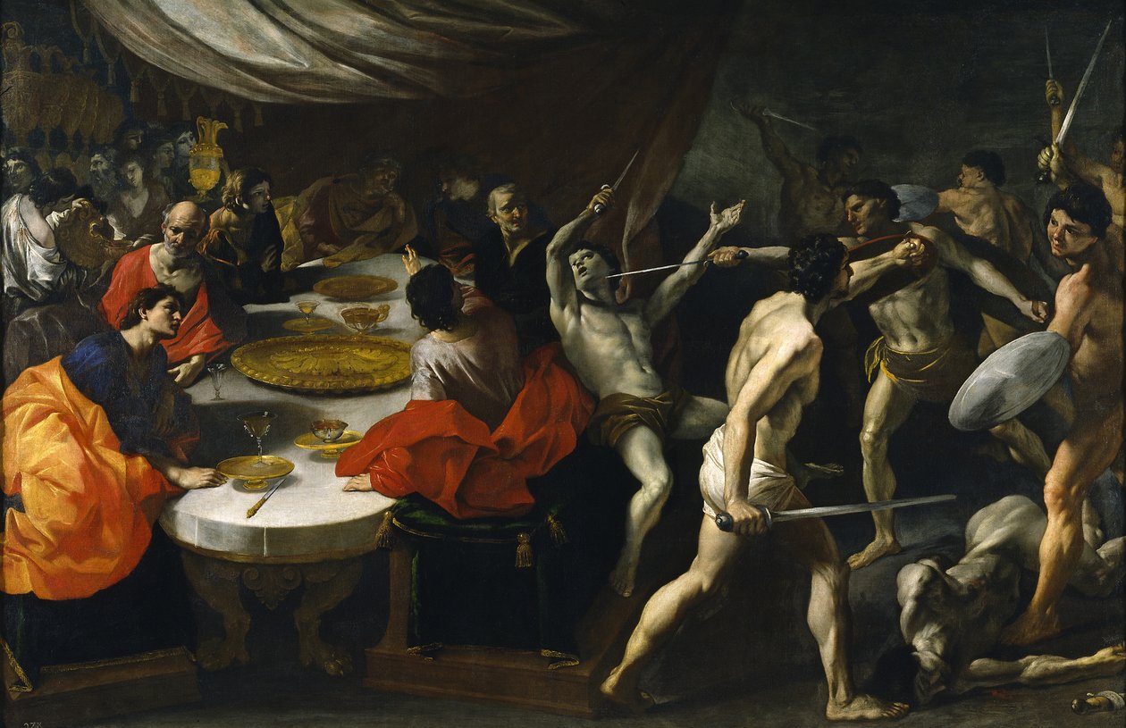 Combats de gladiateurs lors d