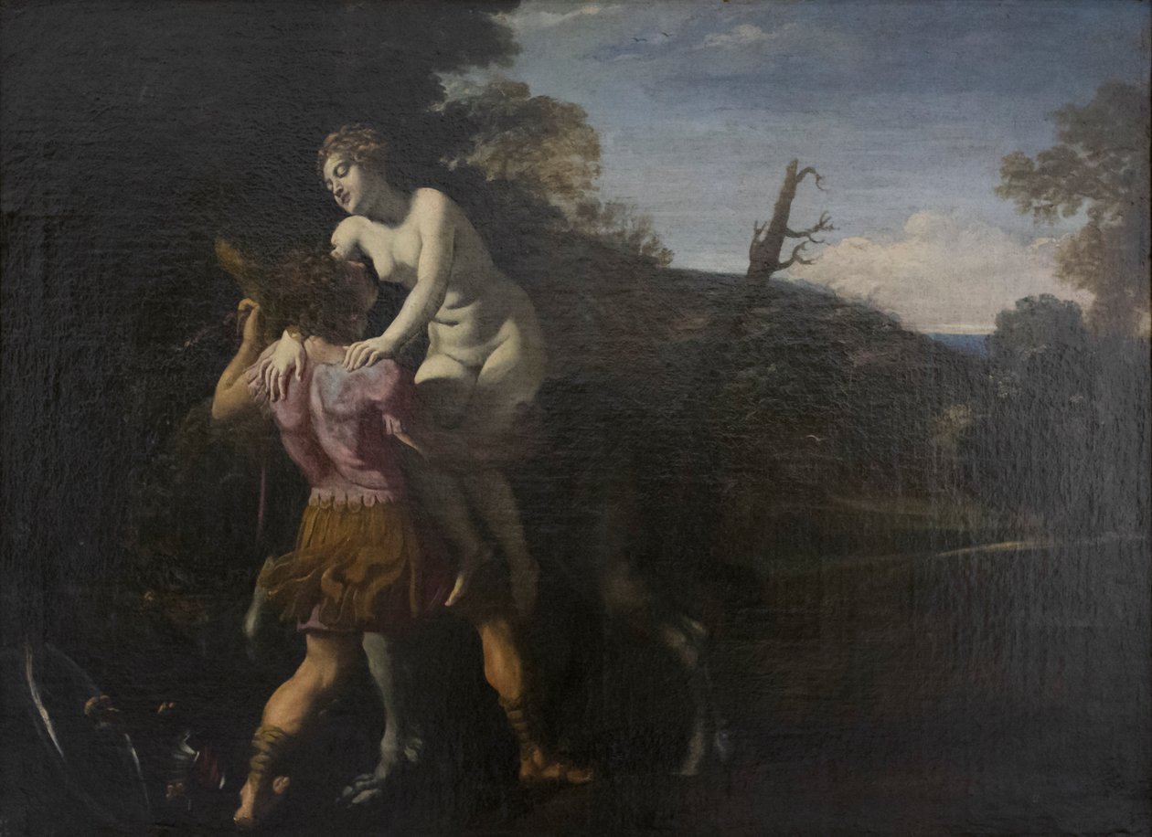 Roger libère Angélique, c.1616 - Giovanni Lanfranco