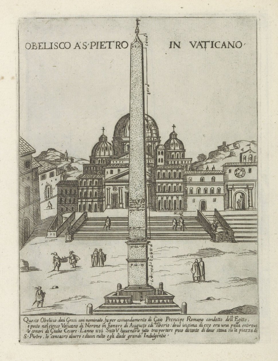 Obélisque du Vatican - Giovanni Maggi