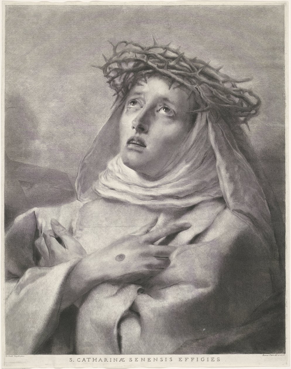 Sainte Catherine de Sienne - Giovanni Marco Pitteri