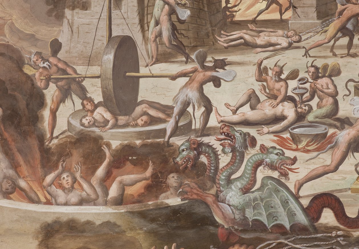 Enfer, 1614 (détail) - Giovanni Mauro della Rovere