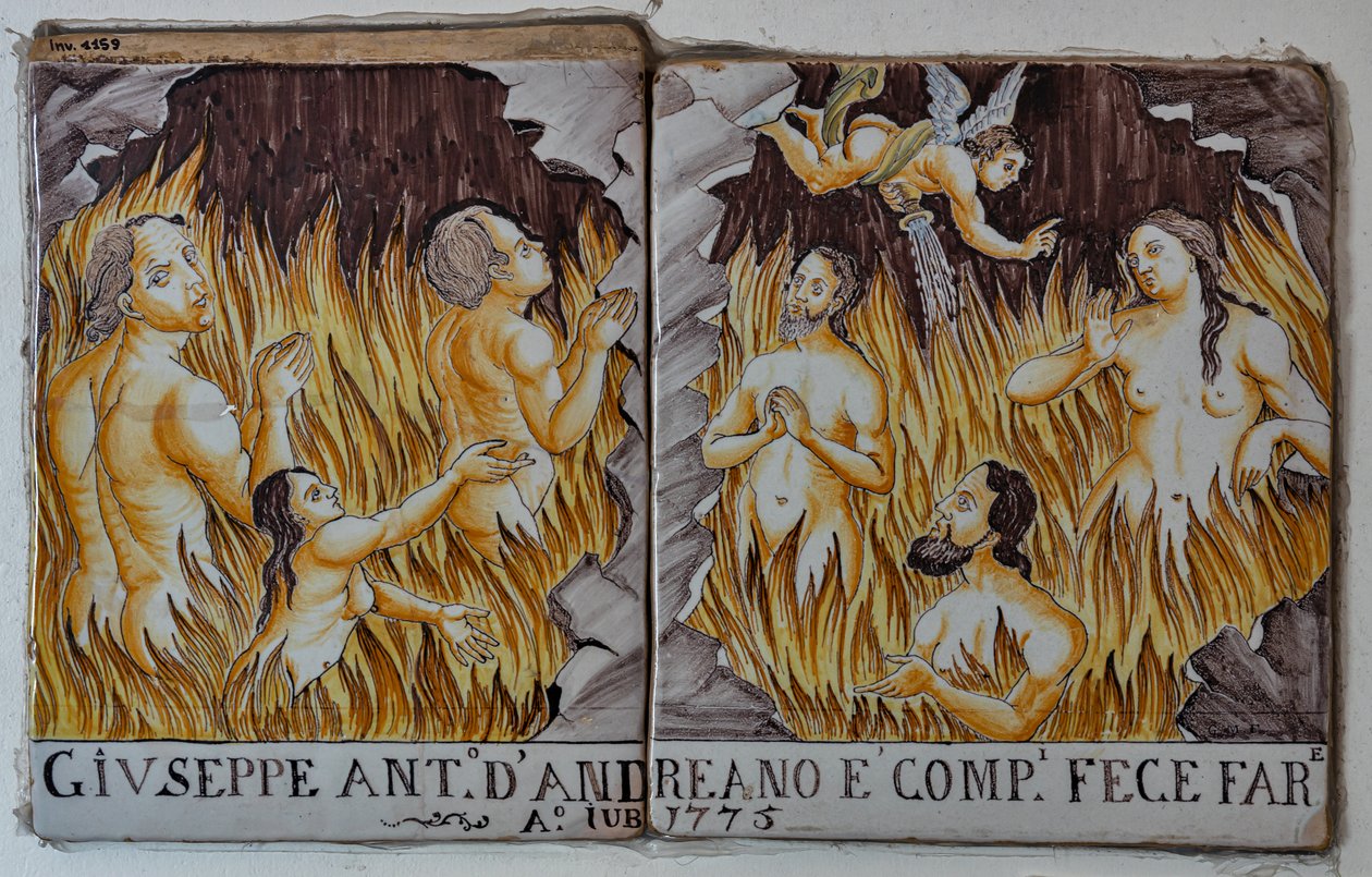 Âmes au Purgatoire - Giovanni Meazzi