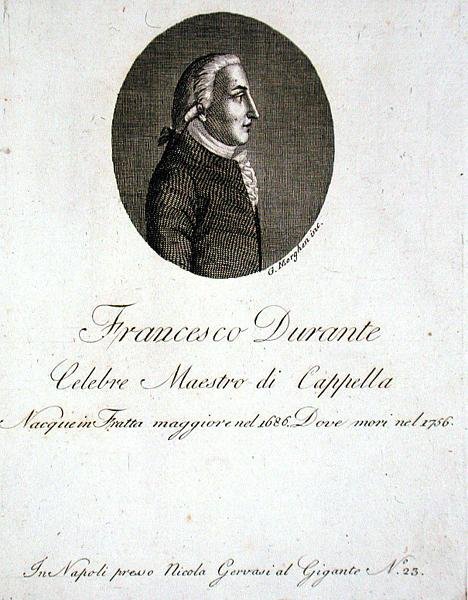 Francesco Durante (1686-1756) - Giovanni Morghen
