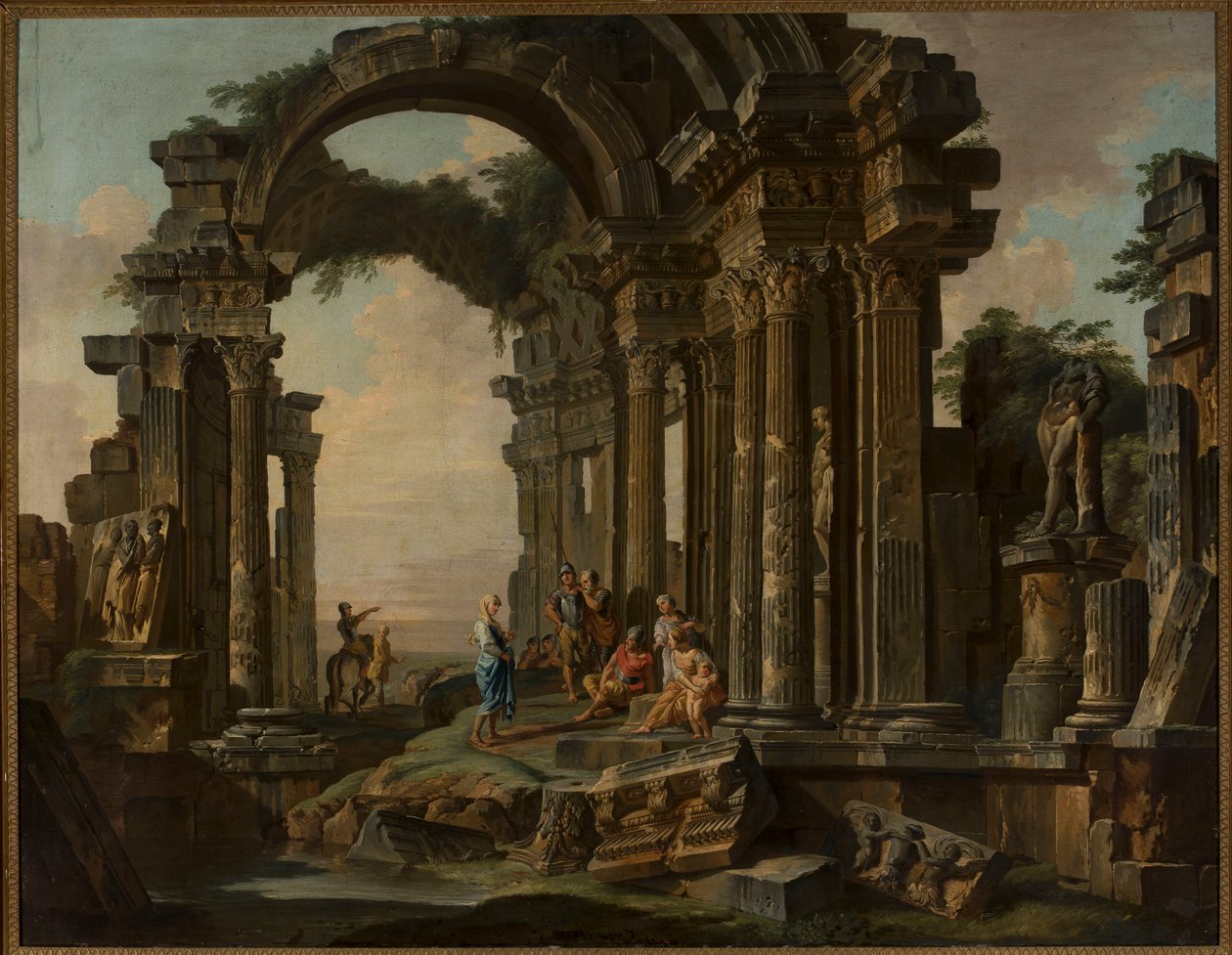 Ruines romaines - Giovanni Paolo Pannini