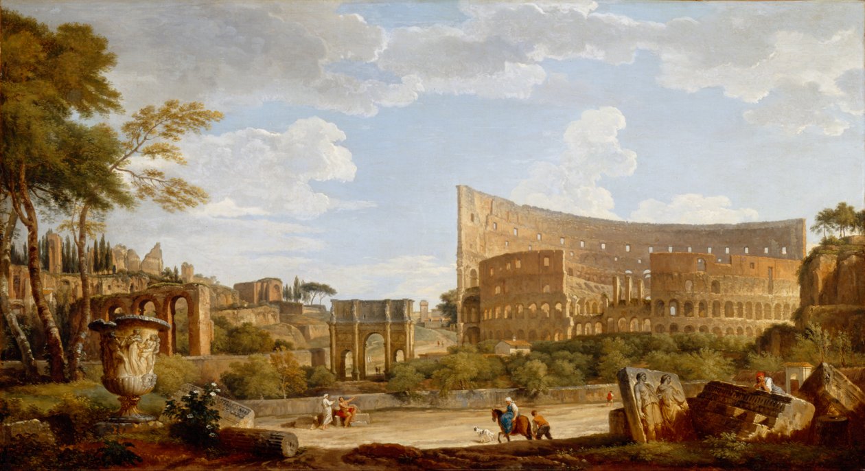 Vue du Colisée - Giovanni Paolo Pannini