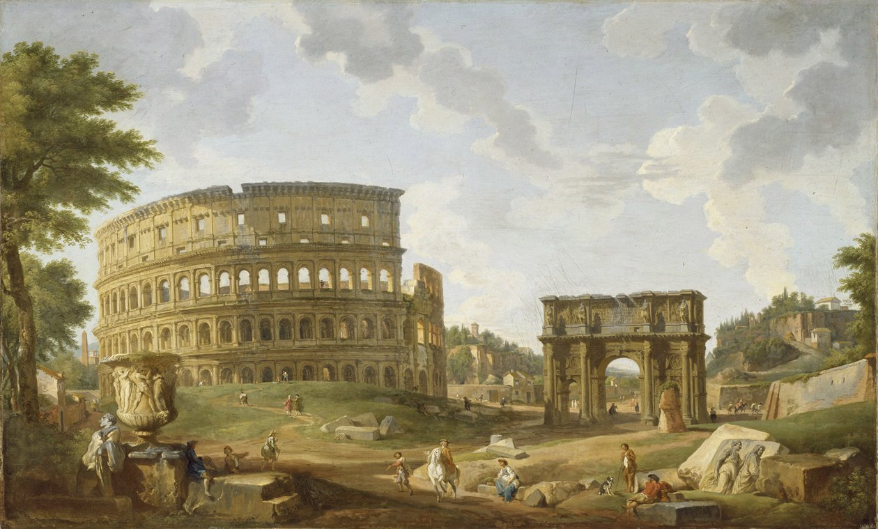 Vue du Colisée, 1747 - Giovanni Paolo Pannini
