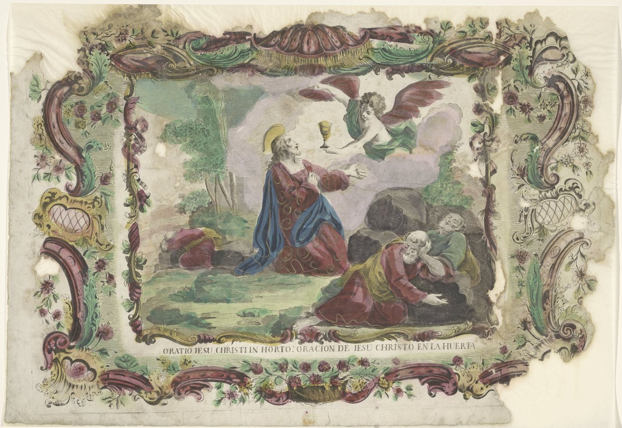 Christ dans le jardin de Gethsémani - Giovanni Volpato