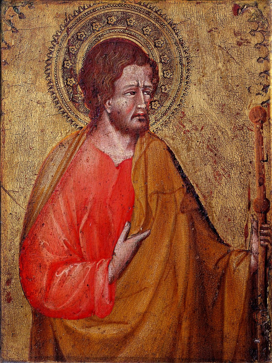 Représentation de Saint Jacques le Pèlerin - Giovanni di Paolo