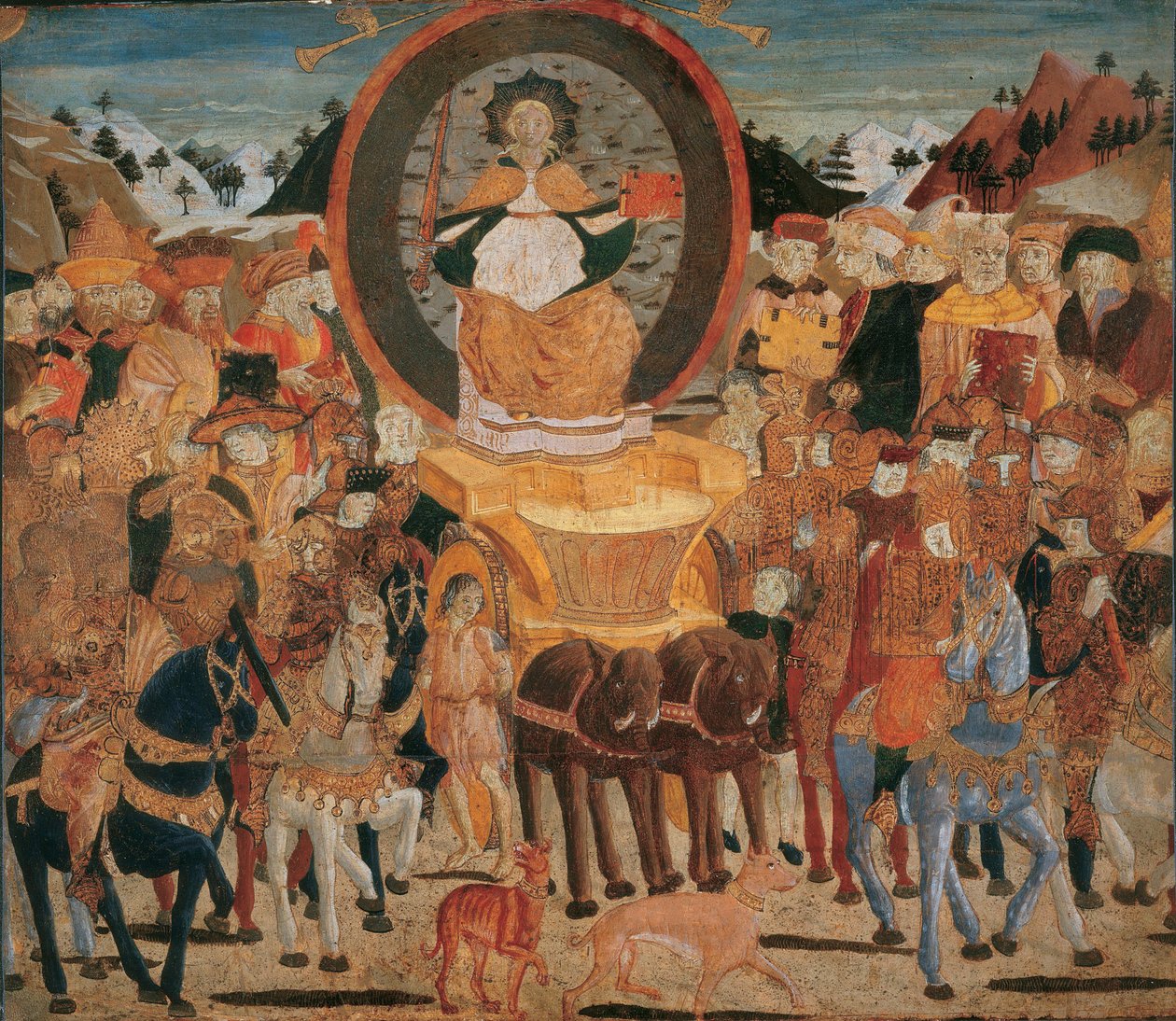 Le triomphe de la gloire - Giovanni di Ser Giovanni Scheggia