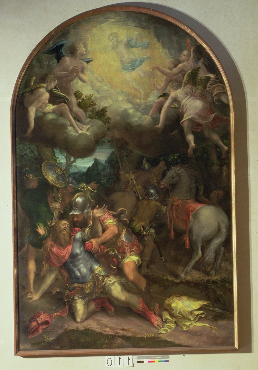 La conversion de Saint Paul - Girolamo Mazzola Bedoli