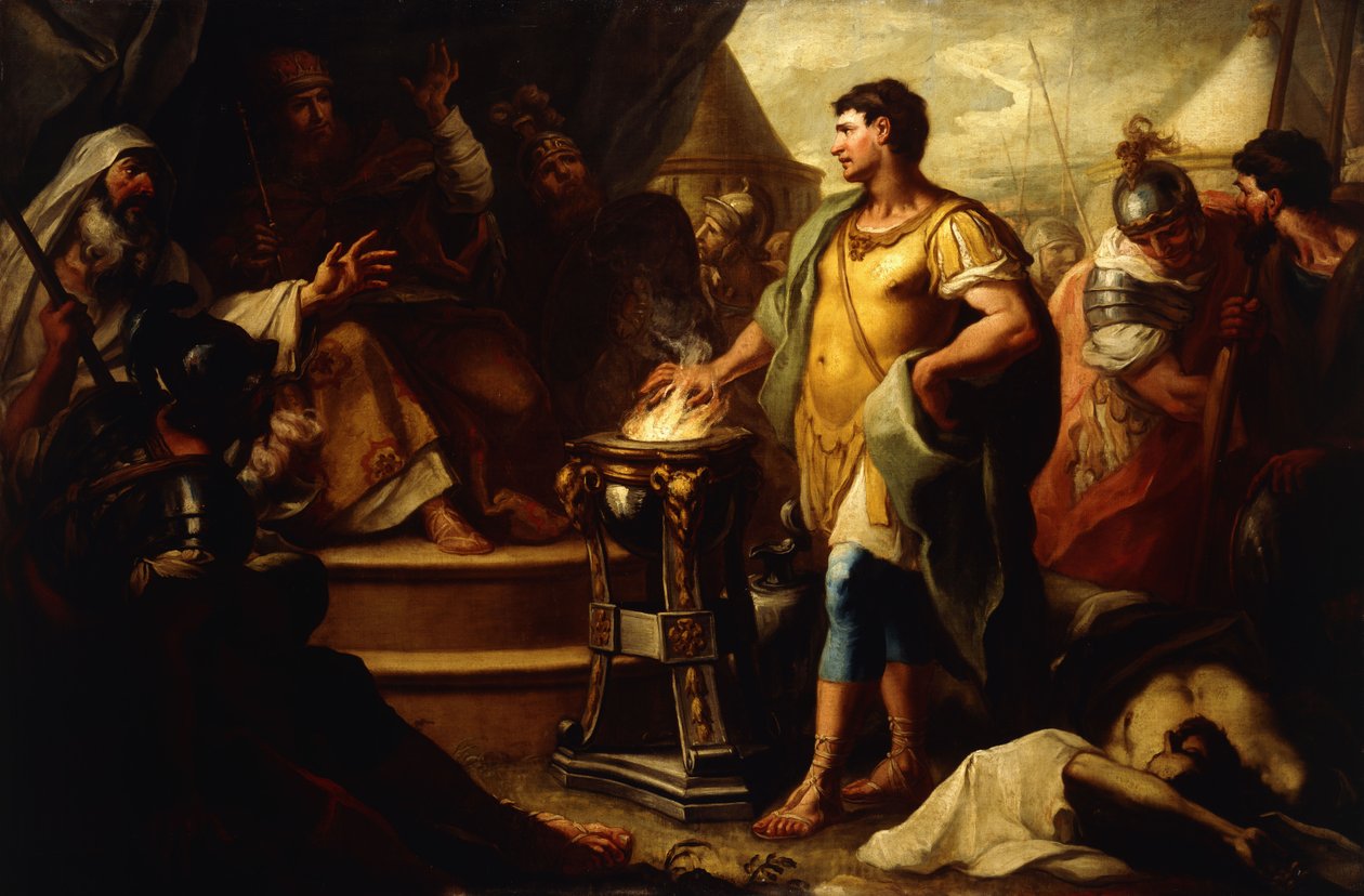 Mucius Scaevola - Girolamo Brusaferro
