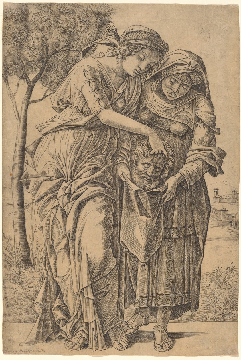 Judith avec la tête d